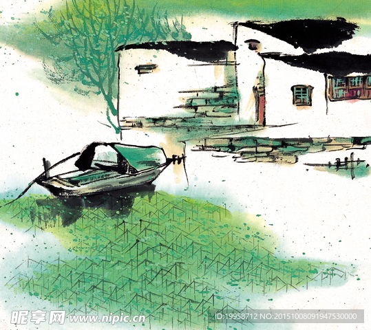 水墨画