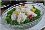 碧绿泡椒墨鱼花