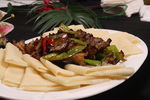 尖椒五花肉薄饼