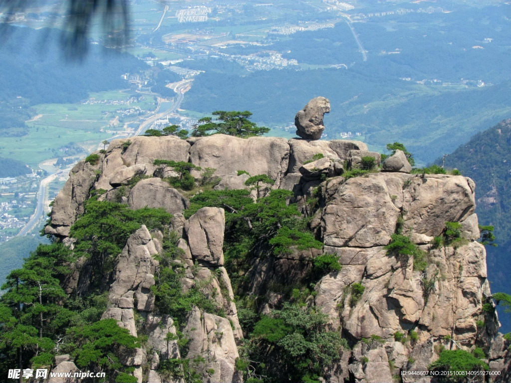 黄山奇石摄影图__自然风景_旅游摄影_摄影图库_昵图网nipic.com