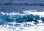 波涛的海水