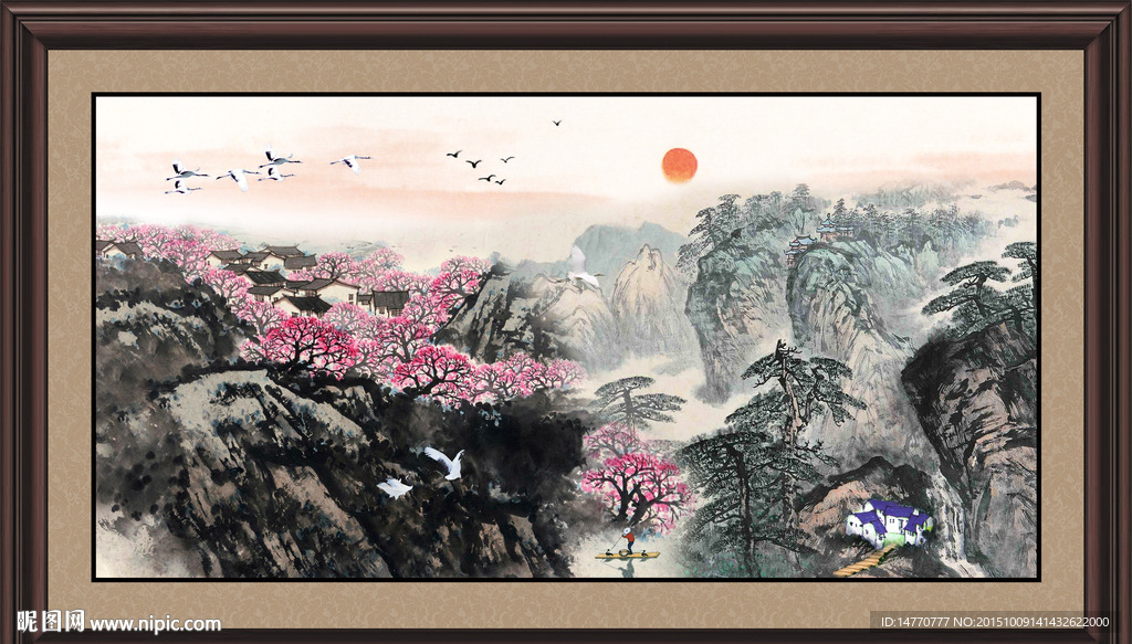 国画山水
