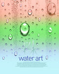 水背景素材