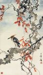 红叶小鸟