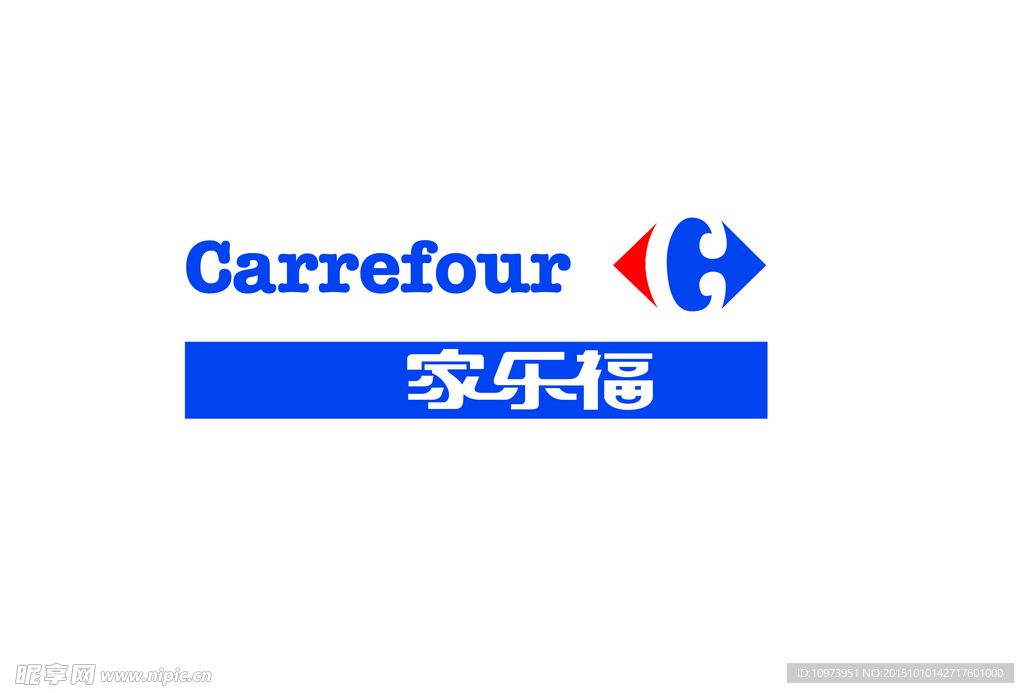 家乐福超市logo