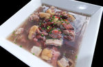 捞猪蹄红豆汤