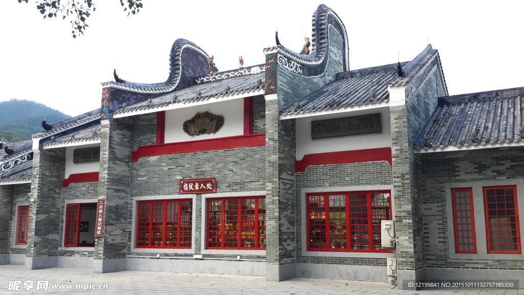 龙母庙出入口