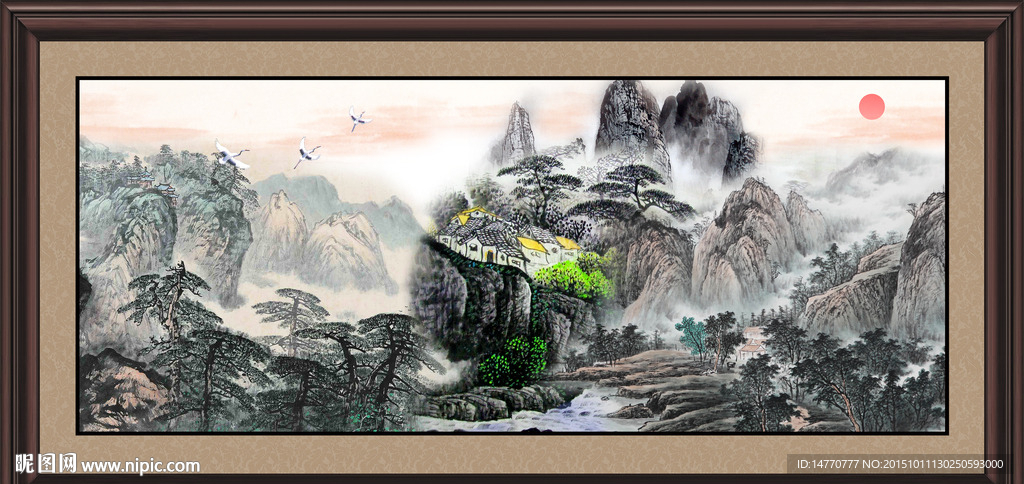 国画山水