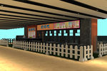 奶茶吧3D模型图