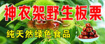 神龙架野生板栗纯天然食品