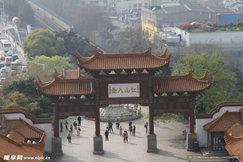 黄鹤楼牌坊