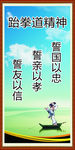 跆拳道海报