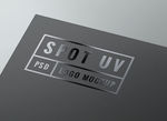 真实UV反光效果LOGO模板