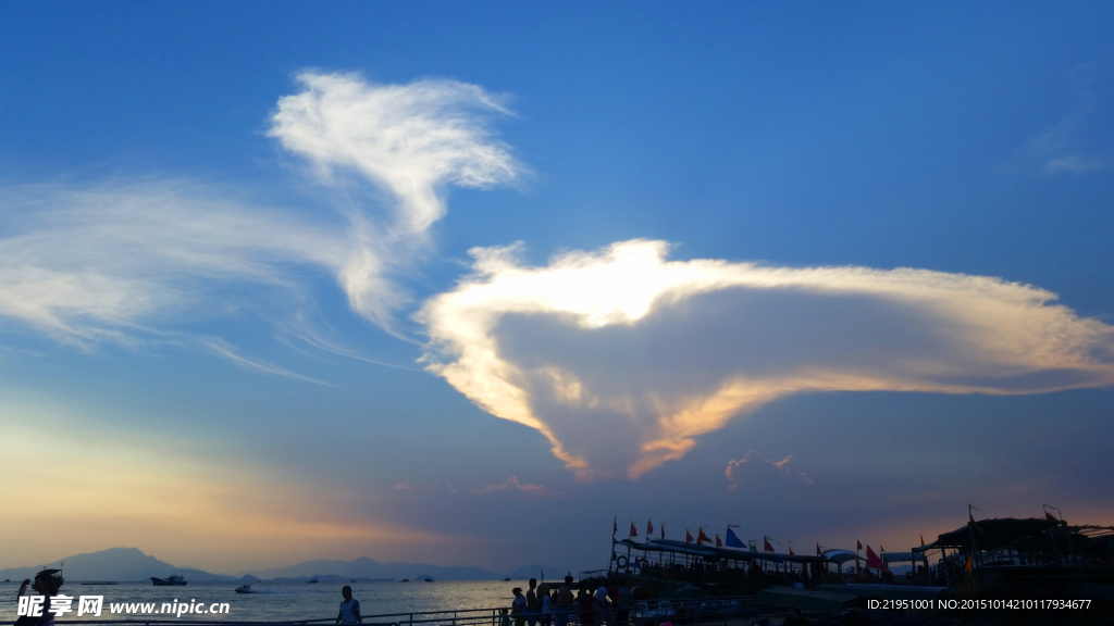 海的天空