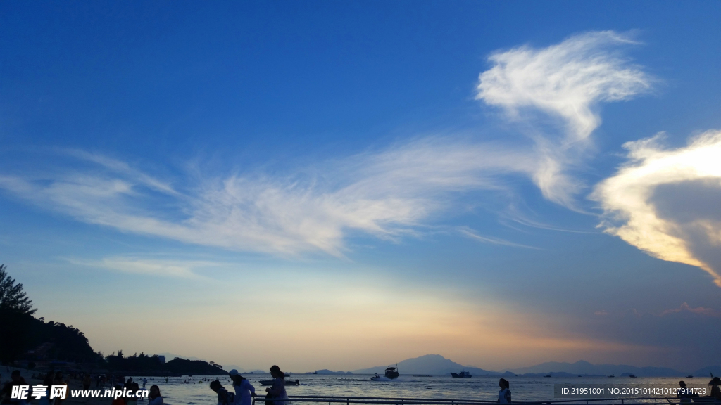 海的天空