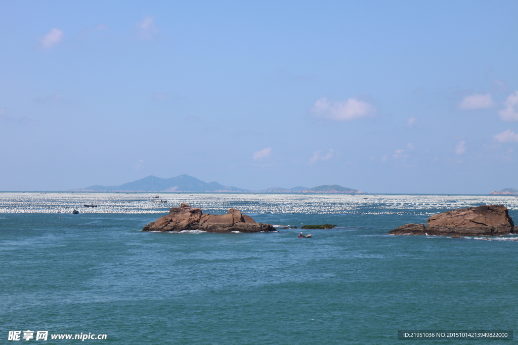 枸杞岛的海面