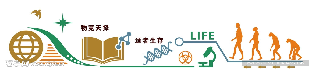 生物实验室文化墙