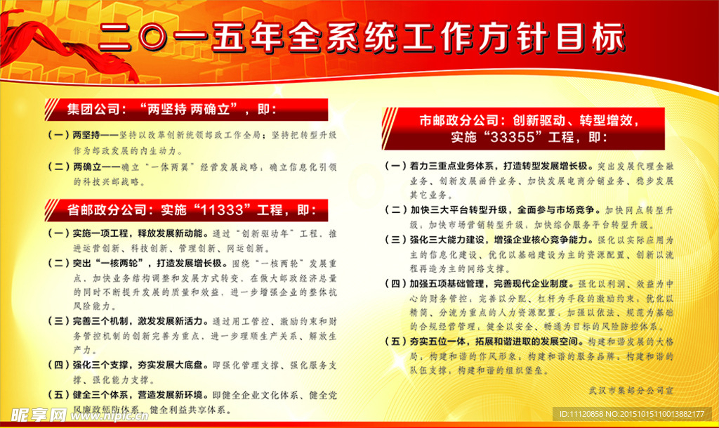 工作方针目标