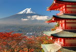 日本富士山风景