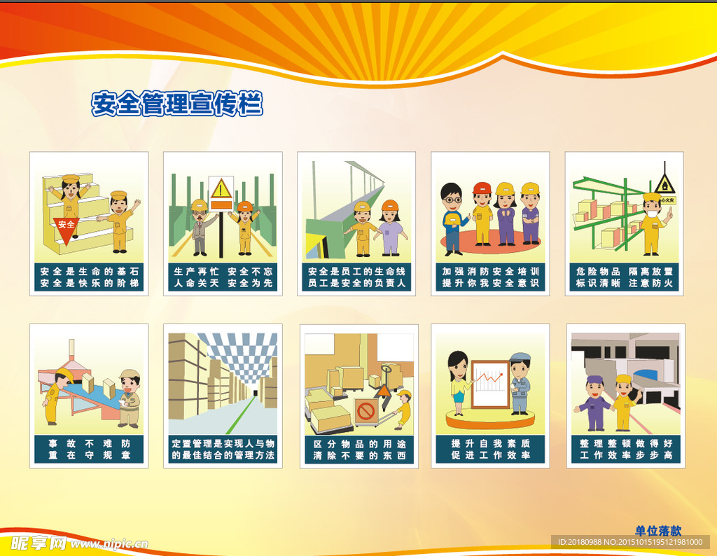 管理安全宣传栏