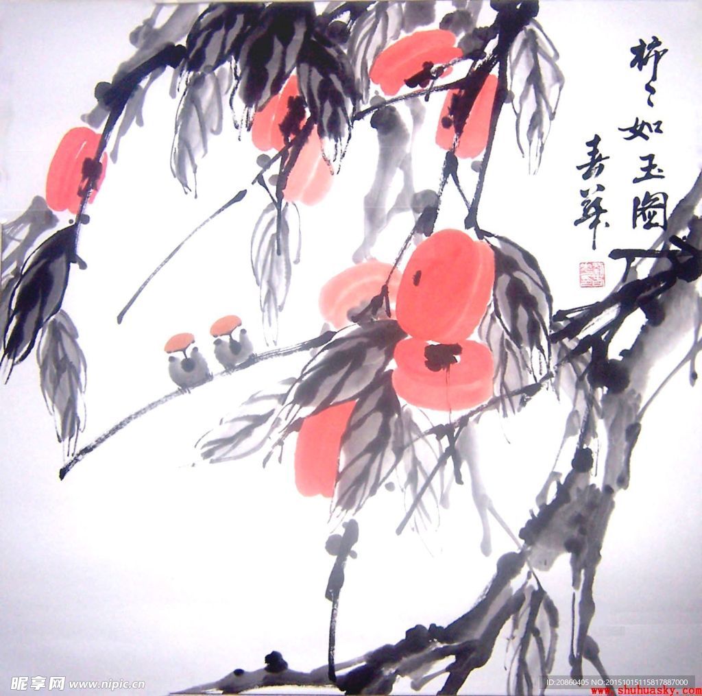 柿子 红火
