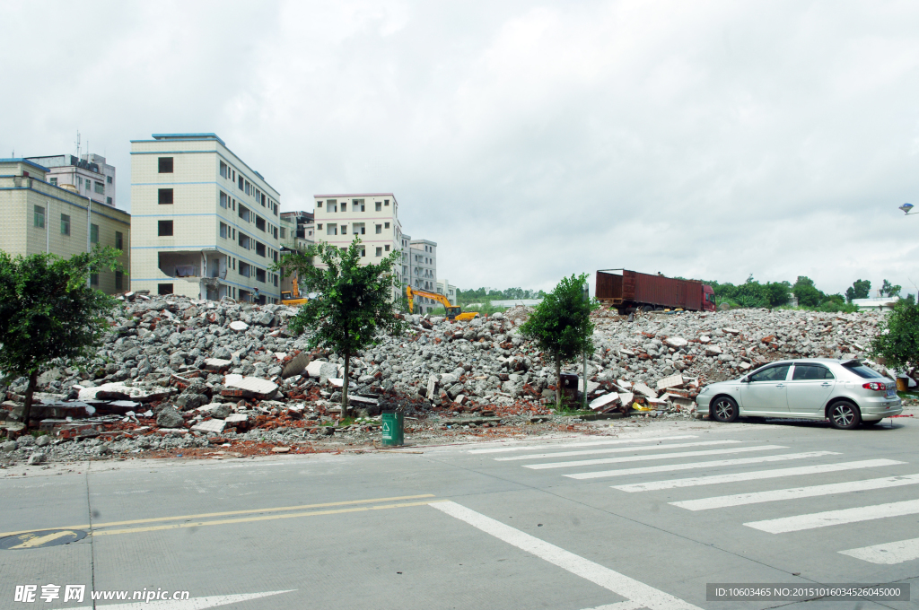 拆迁工程 建筑工地