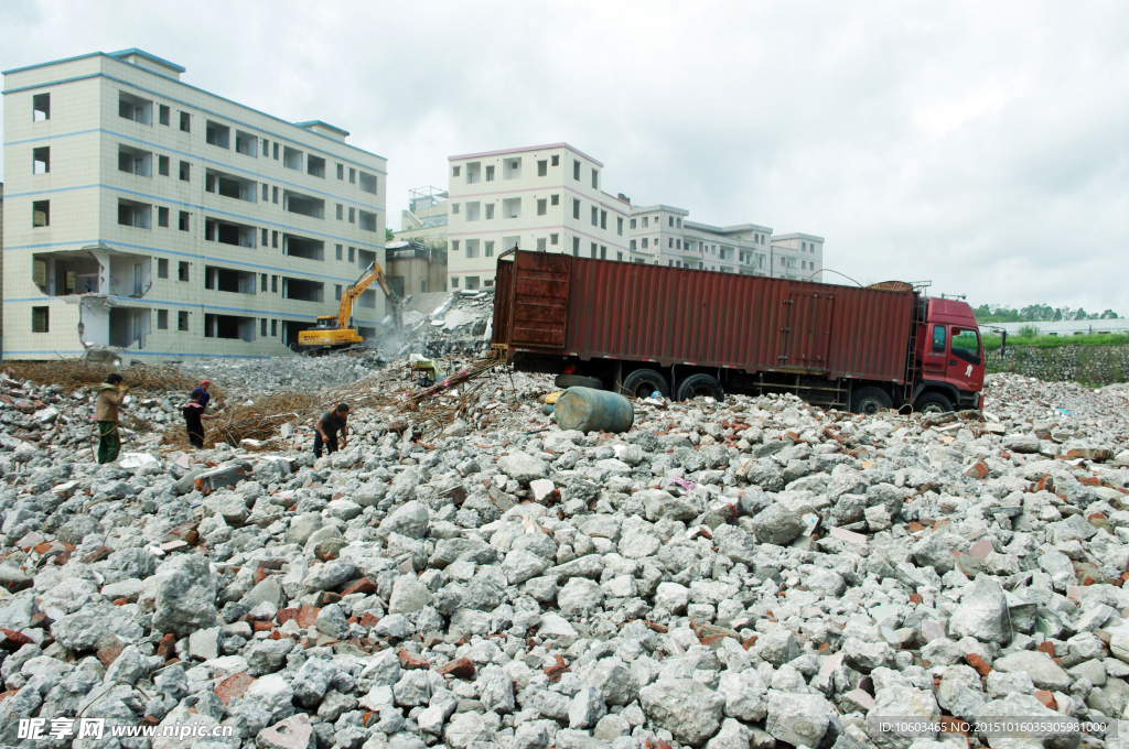 拆迁工程 建筑工地