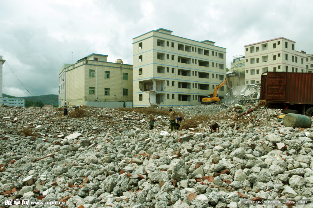 拆迁工程 建筑工地