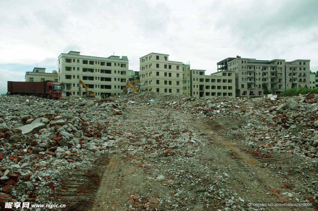 拆迁工程 建筑工地