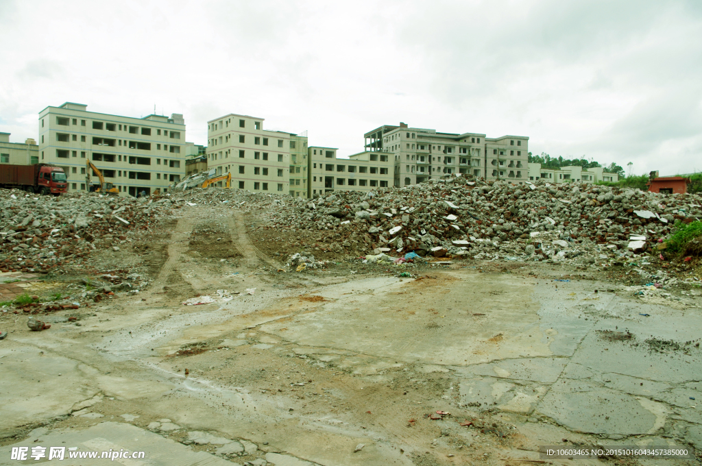 拆迁工程 建筑工地