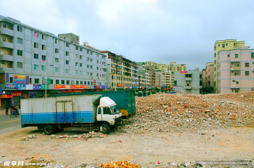 拆迁工程 建筑工地