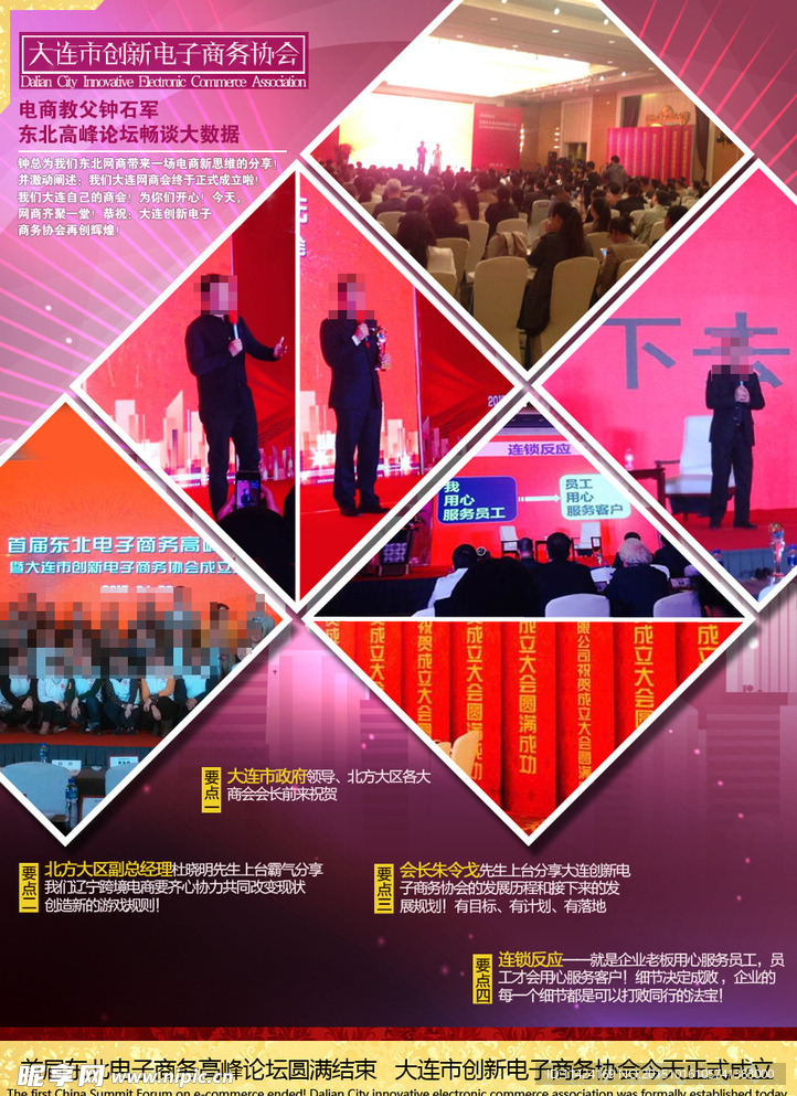 会议演讲活动海报