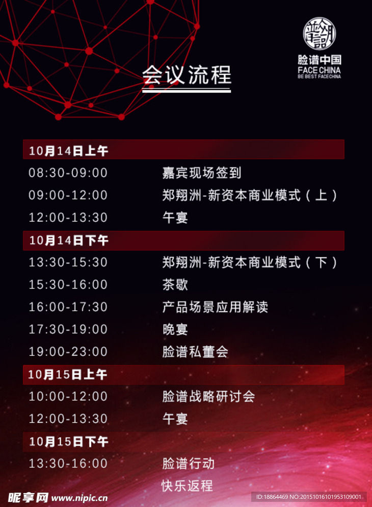 会议流程图