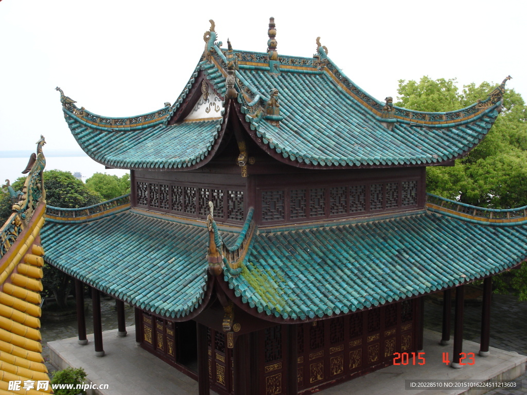 楼阁建筑摄影