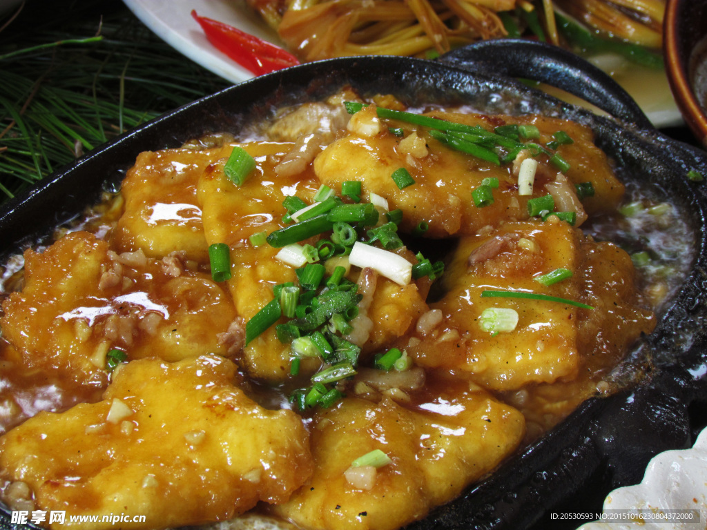铁板豆腐