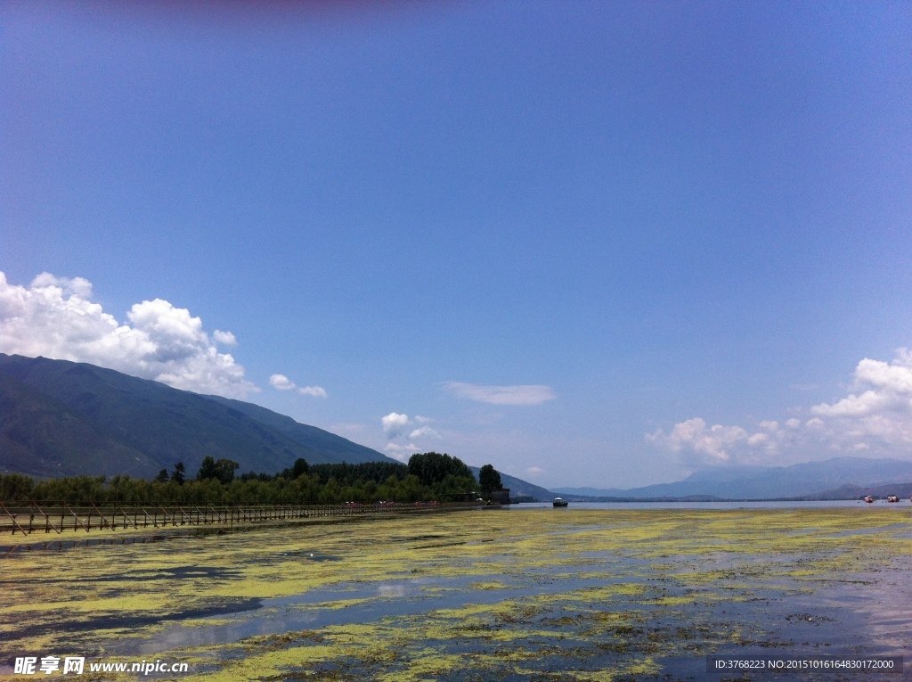 湖面