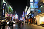 成都 春熙路 夜晚 街景