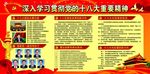 十八大展板