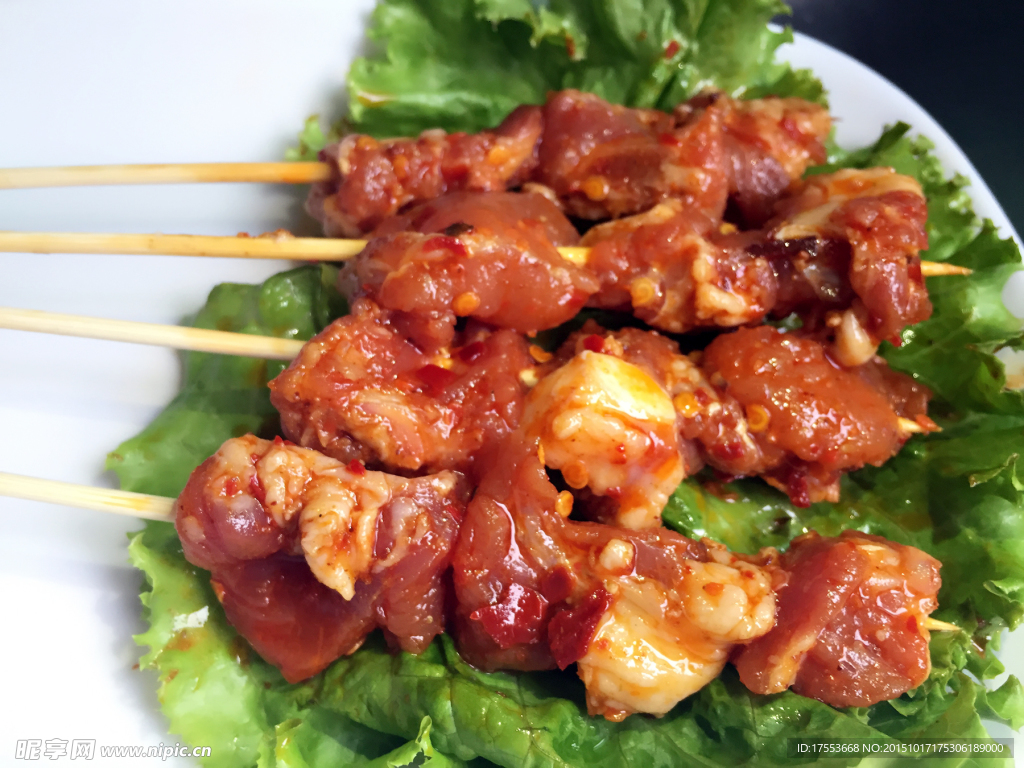 排骨  蔬菜 串串 jpg