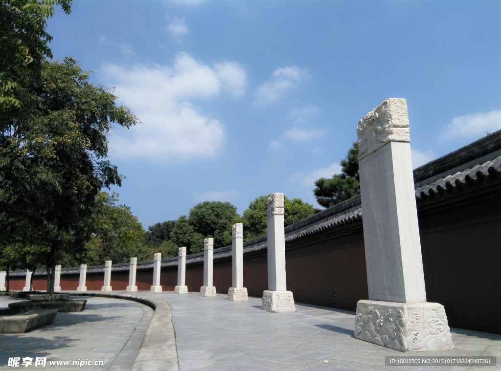 宫墙图片