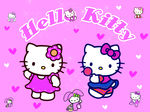 HELLO KITTY卡通背景