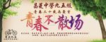 青春不散场同学聚会海报
