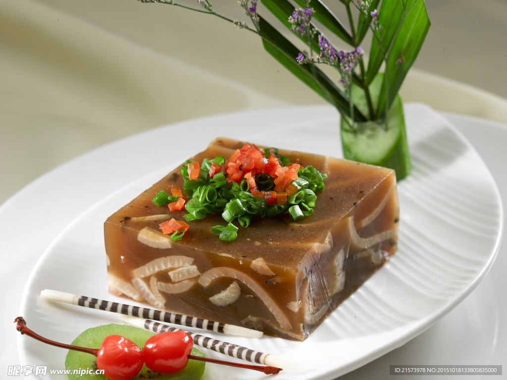 冻肉皮冻