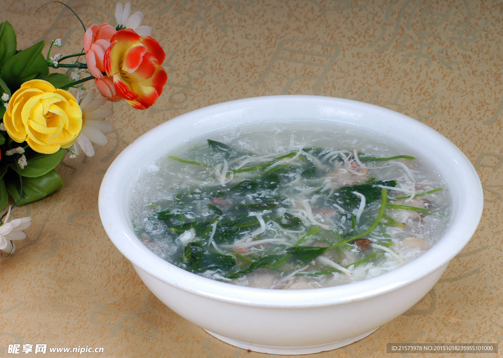 银鱼蔬菜羹素菜羹