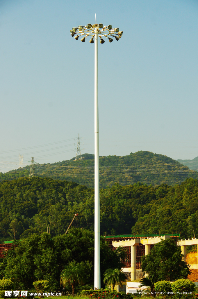 广场射灯 路桥建筑