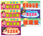 幼儿园班牌
