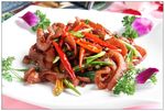 美椒松板肉
