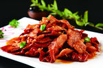 脆椒松板肉