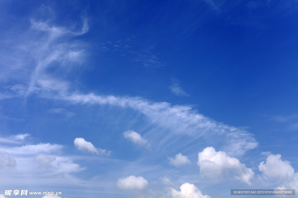 蓝天白云