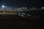 夜晚的海水浴场